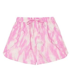 NWT Ganni Tech Fabric Shorts - Dreamy Daze Phlox Pink